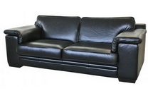 Джаффа комплект в коже (диван-кровать+два кресла) 120гр.