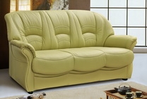 Трёхместный кожаный диван Биарриц 3М (120 гр.)