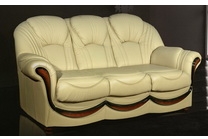 Трёхместный кожаный диван Дельта 3М (120 гр.)