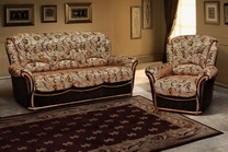 Леонардо 2 комплект в ткани (диван-кровать + 2 кресла) 27гр.